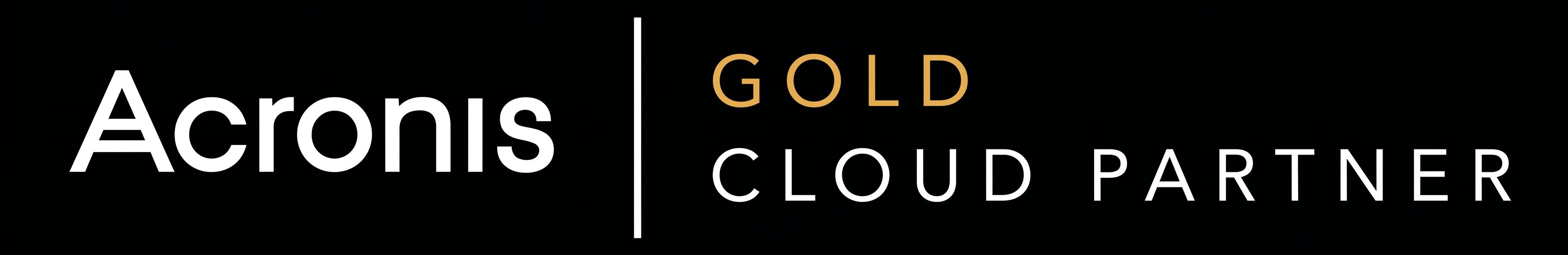 Acronis — Gold Cloud Partner